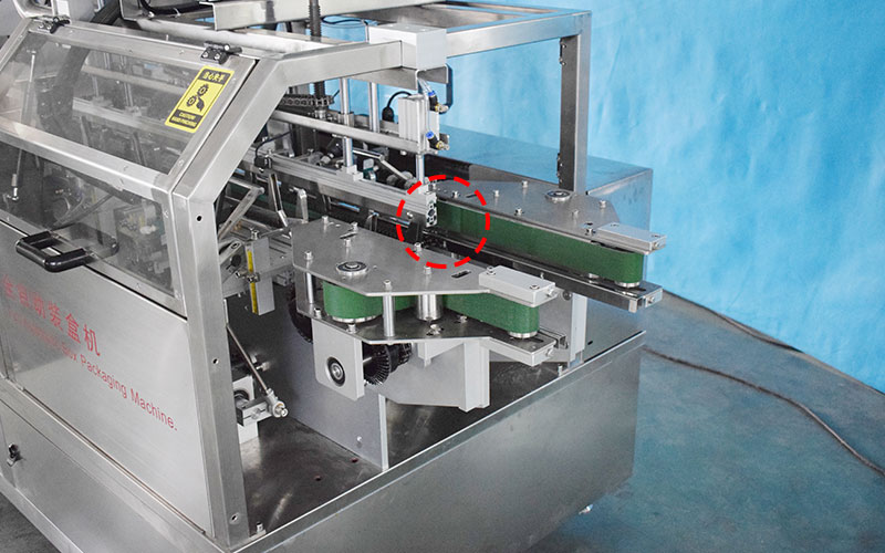 食品咖啡條裝盒機(jī)細(xì)節(jié)展示