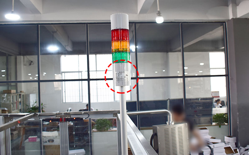 刀叉勺餐具裝盒機自動報警器采用美國UL認證電器元件。