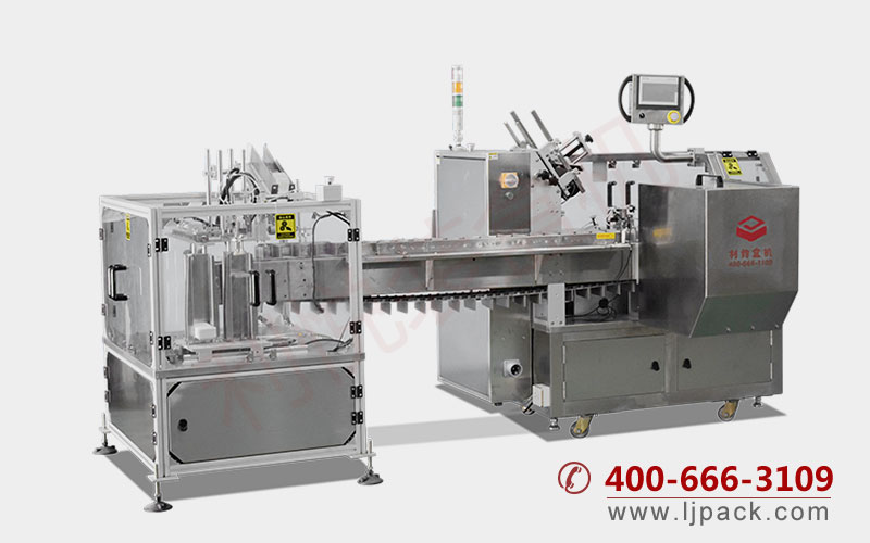 手機鋼化膜裝紙袋包裝機整體展示